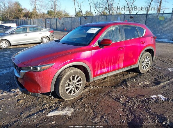 JM3KFBCM3N1604684 2022 MAZDA CX-5 Red Vista tres cuartos delantera izquierda