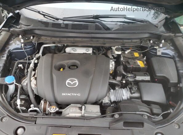 JM3KFBDM2M0414233 2021 MAZDA CX-5 Синий Вид подкапотного пространства