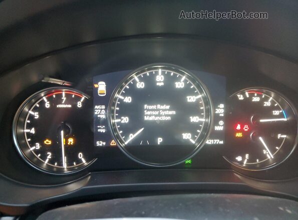 JM3KFBDM2M0414233 2021 MAZDA CX-5 Синий Вид щитка приборов