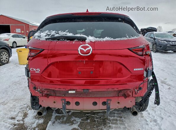 JM3KFBDM8L0763833 2020 MAZDA CX-5 Красный Вид сзади