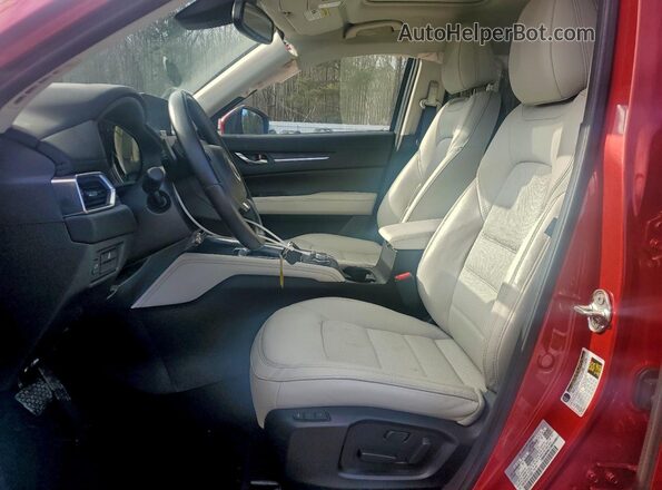 JM3KFBEM0N1610293 2022 MAZDA CX-5 Красный Вид салона спереди