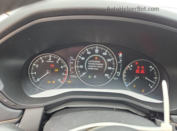 JM3KJBHD1S1128454 2025 MAZDA CX-70 Blue Widok zestawu wskaźników