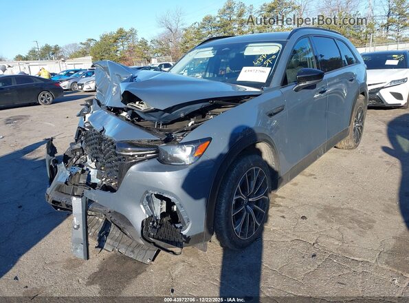 JM3KJDHA8S1128601 2025 MAZDA CX-70 PHEV Gray Передня ліва чверть