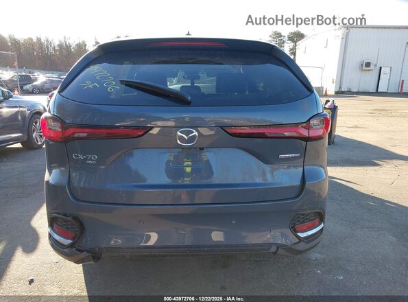 JM3KJDHA8S1128601 2025 MAZDA CX-70 PHEV Gray 