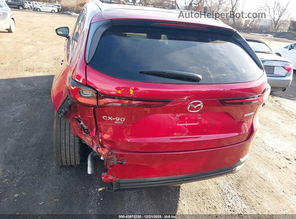JM3KKBHA3R1164403 2024 MAZDA CX-90 PHEV Красный 