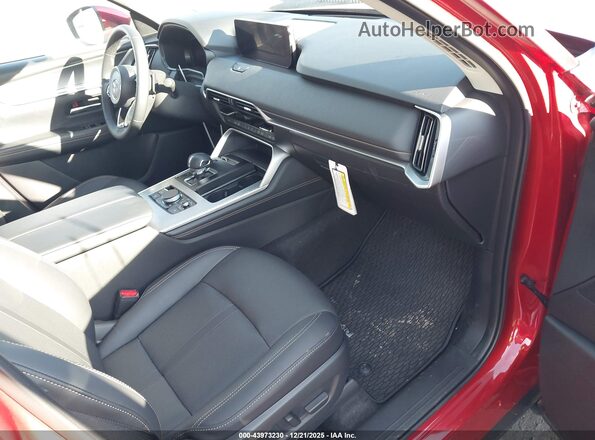 JM3KKBHA3R1164403 2024 MAZDA CX-90 PHEV Красный Вид салона спереди