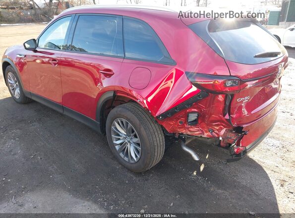 JM3KKBHA3R1164403 2024 MAZDA CX-90 PHEV Красный Задняя левая четверть