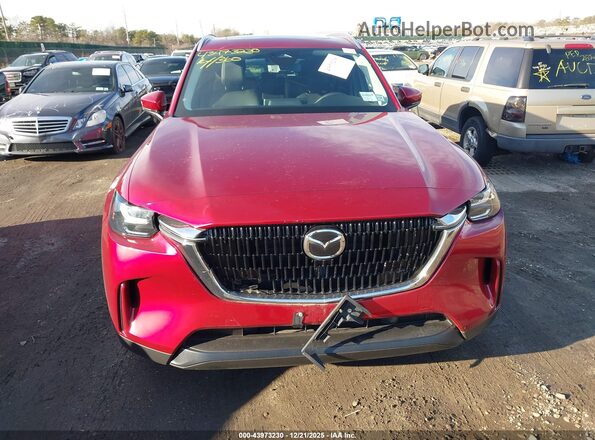 JM3KKBHA3R1164403 2024 MAZDA CX-90 PHEV Красный Вид щитка приборов