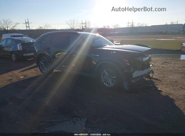 JM3KKBHA6R1185553 2024 MAZDA CX-90 PHEV Black Передня права чверть