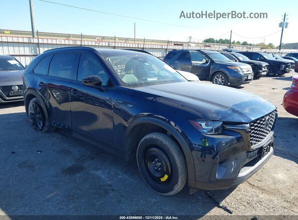 JM3KKCHAXS1206884 2025 MAZDA CX-90 PHEV Черный Передняя правая четверть