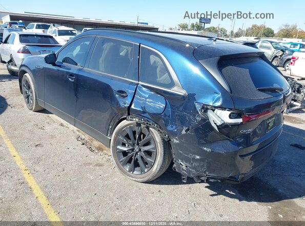 JM3KKCHAXS1206884 2025 MAZDA CX-90 PHEV Черный Задняя левая четверть