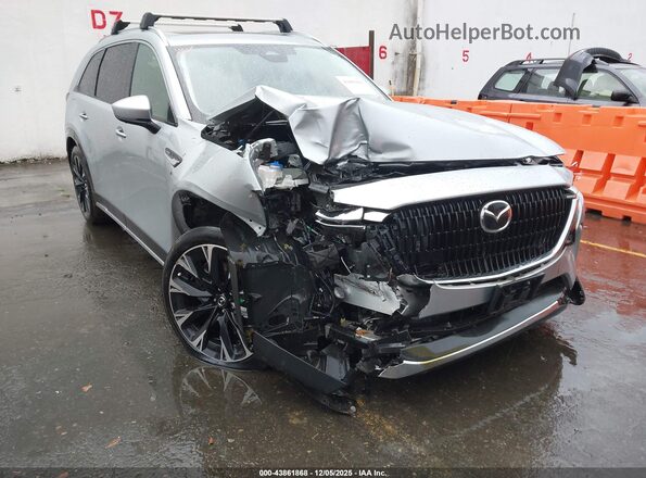 JM3KKDHA0R1108138 2024 MAZDA CX-90 PHEV Серебряный Вид спереди