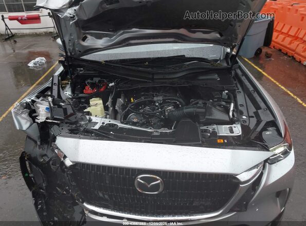 JM3KKDHA0R1108138 2024 MAZDA CX-90 PHEV Серебряный Вид сзади
