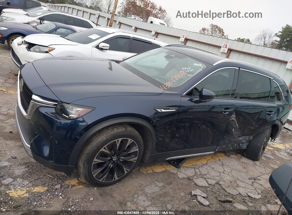 JM3KKDHA8R1140111 2024 MAZDA CX-90 PHEV Синий Панорамный вид салона 360°