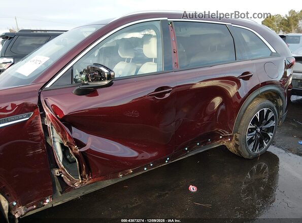 JM3KKEHA0S1195602 2025 MAZDA CX-90 PHEV Бордовый 