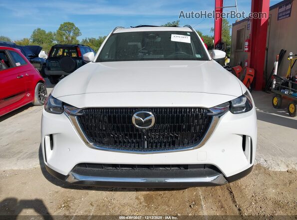 JM3KKEHA4R1117592 2024 MAZDA CX-90 PHEV Белый Вид щитка приборов
