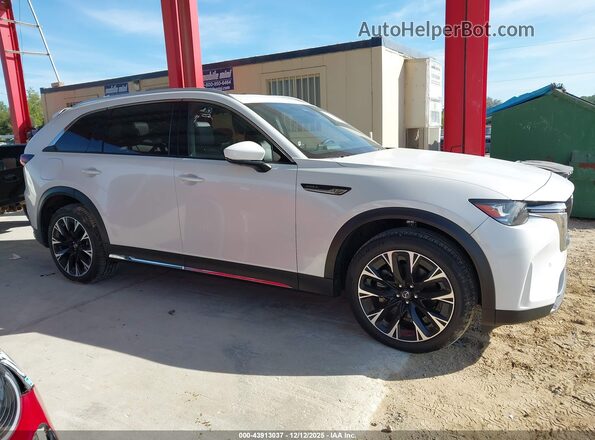 JM3KKEHA4R1117592 2024 MAZDA CX-90 PHEV Белый Вид задней части салона