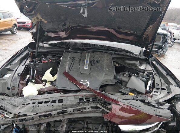 JM3KKEHA6R1123538 2024 MAZDA CX-90 PHEV Бордовый Вид сзади