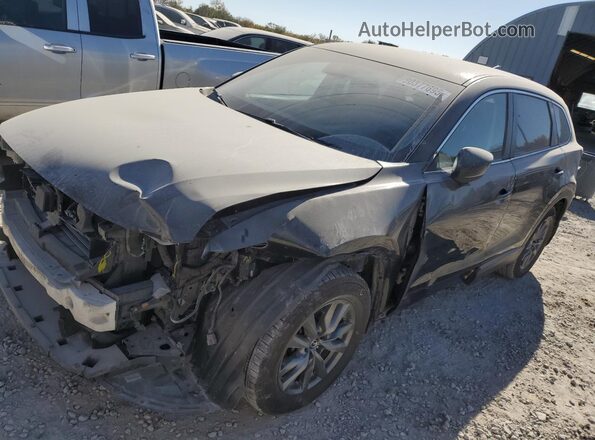 JM3TCABY4L0415086 2020 MAZDA CX-9 Gray წინა მარცხენა ხედი სამი მეოთხედიდან