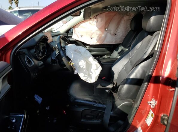 JM3TCACY1L0403492 2020 MAZDA CX-9 Red Вид салону спереду