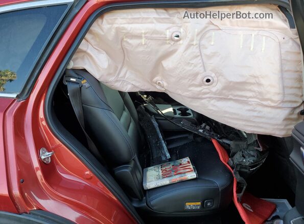 JM3TCACY1L0403492 2020 MAZDA CX-9 Red Вид задньої частини салону