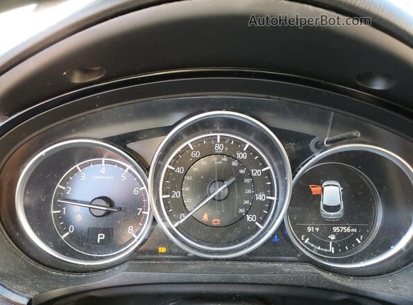 JM3TCACY1L0403492 2020 MAZDA CX-9 Red Вид щитка приладів
