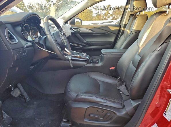 JM3TCACY7H0127388 2017 MAZDA CX-9 Красный Вид салона спереди