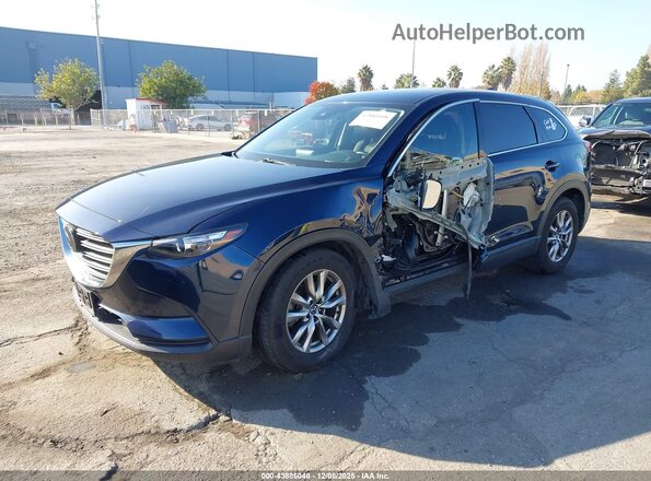 JM3TCACYXK0319640 2019 MAZDA CX-9 Dark Blue Передняя левая четверть