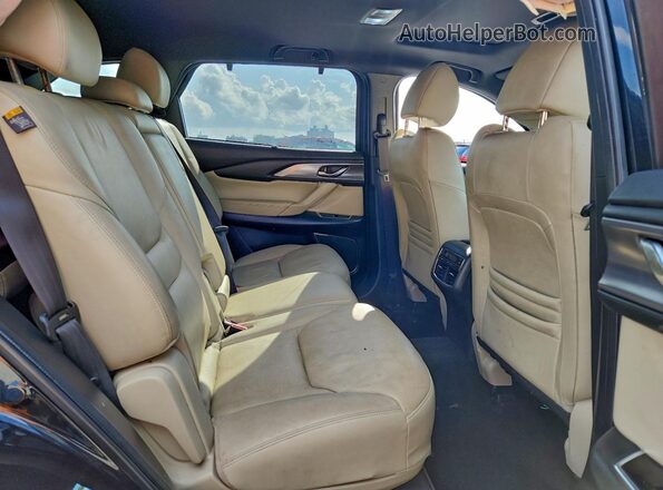 JM3TCADY5K0307958 2019 MAZDA CX-9 Black Widok wnętrza z tyłu