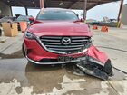 2021 Mazda Cx-9 Grand Touring Red vin: JM3TCADY5M0504356 Damage: Front Bumper, Broken, Replacement Required