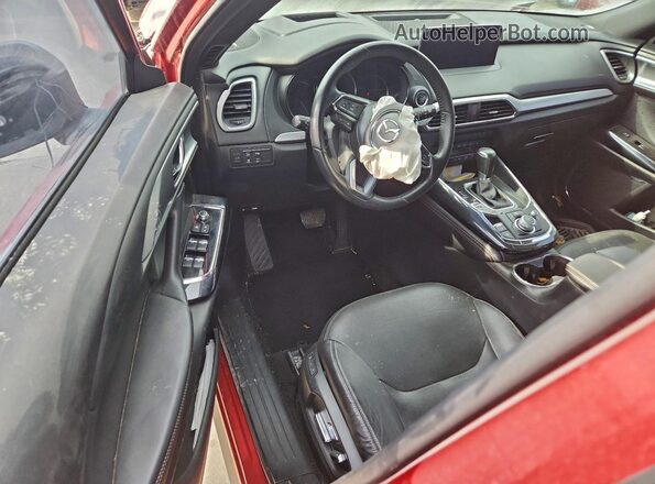 JM3TCADY5M0504356 2021 MAZDA CX-9 Red Vista del salpicadero