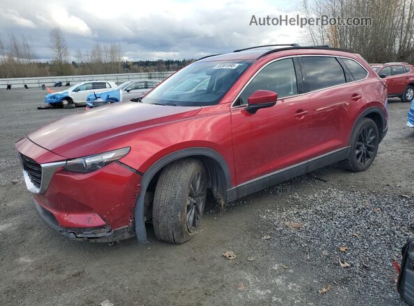 JM3TCBAY6P0641031 2023 MAZDA CX-9 Красный Передняя левая четверть
