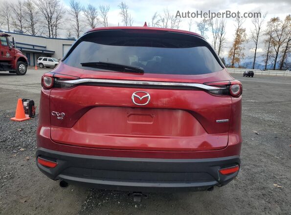 JM3TCBAY6P0641031 2023 MAZDA CX-9 Красный Вид сзади