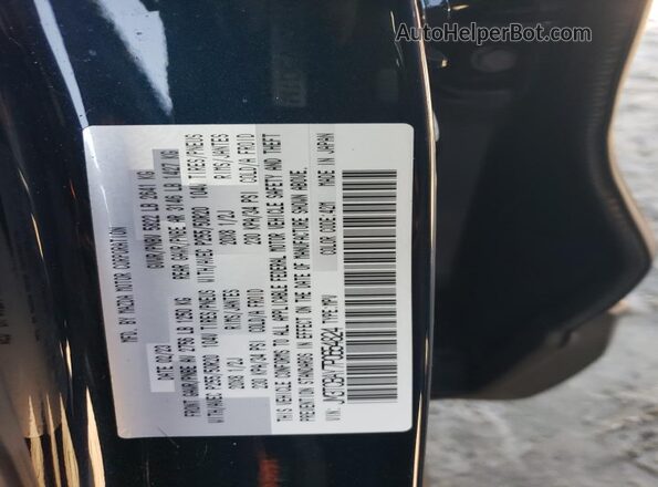 JM3TCBAY7P0654824 2023 MAZDA CX-9 Blue Widok naklejki z numerem VIN