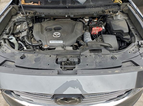 JM3TCBCY0L0418555 2020 MAZDA CX-9 Gray ძრავის განყოფილების ხედი