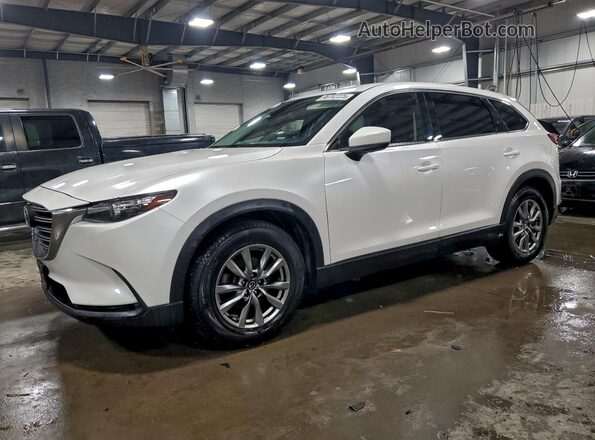 JM3TCBCY3H0142685 2017 MAZDA CX-9 White წინა მარცხენა ხედი სამი მეოთხედიდან