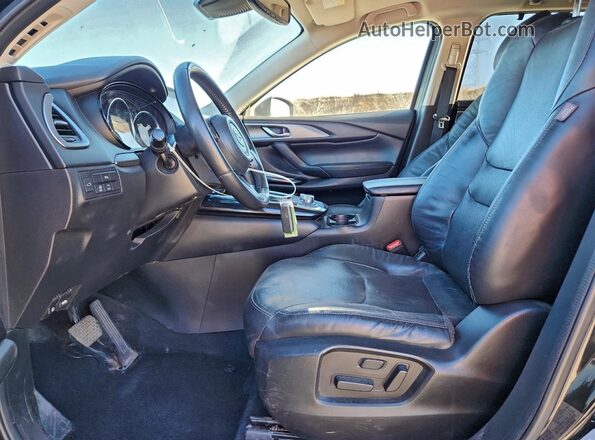 JM3TCBCY7J0216860 2018 MAZDA CX-9 Черный Вид салона спереди