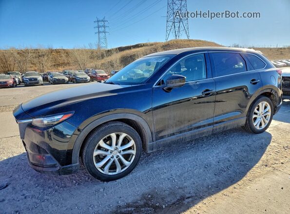 JM3TCBCY7J0216860 2018 MAZDA CX-9 Черный Передняя левая четверть