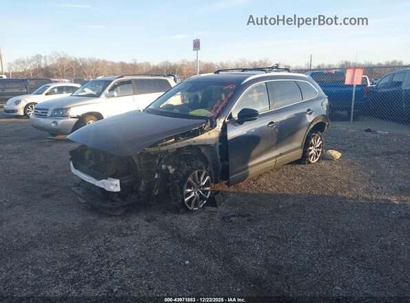 JM3TCBCY7K0326485 2019 MAZDA CX-9 Синий Передняя левая четверть