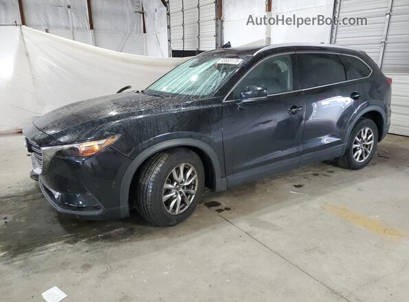 JM3TCBCY8H0132461 2017 MAZDA CX-9 Black წინა მარცხენა ხედი სამი მეოთხედიდან
