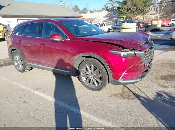 JM3TCBDY5M0532213 2021 MAZDA CX-9 Бордовый Передняя правая четверть