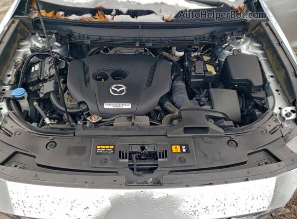 JM3TCBDY9P0649443 2023 MAZDA CX-9 Серебряный Вид подкапотного пространства