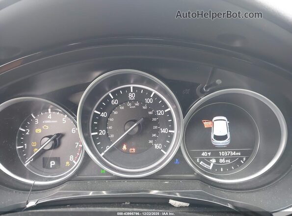 JM3TCBDYXG0125895 2016 MAZDA CX-9 White Widok tylnych siedzeń