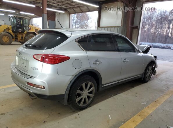 JN1BJ0RP6HM390633 2017 INFINITI QX50 Серебряный Задняя правая четверть