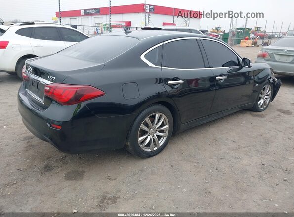 JN1BY1AP1HM740926 2017 INFINITI Q70 Черный Задняя правая четверть