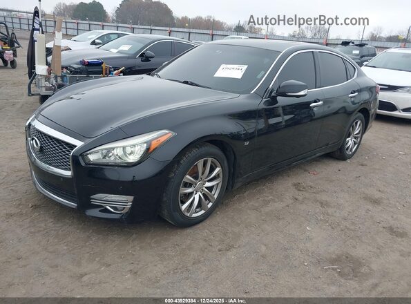 JN1BY1AP1HM740926 2017 INFINITI Q70 Черный Передняя левая четверть