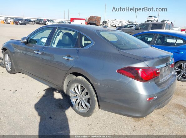 JN1BY1AP6JM181122 2018 INFINITI Q70 Серый Задняя левая четверть