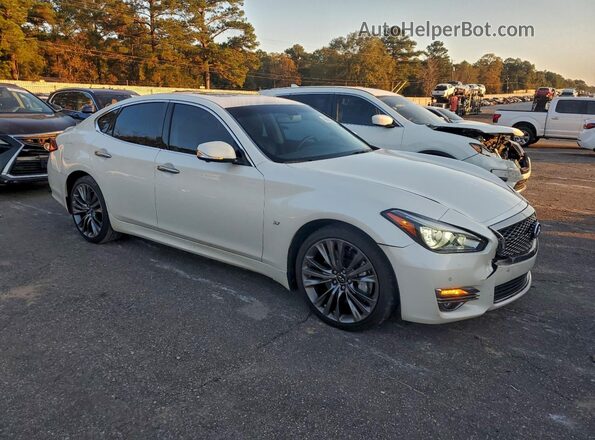 JN1BY1AP7HM741059 2017 INFINITI Q70 Белый Передняя правая четверть