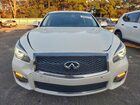 2017 Infiniti Q70 3.7 Белый vin: JN1BY1AP7HM741059