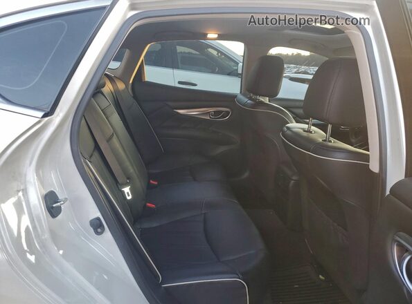 JN1BY1AP7HM741059 2017 INFINITI Q70 Белый Вид задних сидений